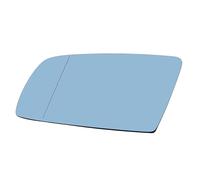 Exterior Mirrors Compatible With BMW For 5-Series For E61 For Touring 2003-2010 Left Right Blue Side Rearview Mirror Glass Anti-Fog Defrosting For Flat Mirror Lens