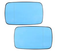 Exterior Mirrors Compatible With BMW For E46 325i 2001-2005 Sedan Left Right Door Side For Wing Mirror Glass Heated Blue Rear View
