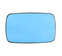 Exterior Mirrors Compatible With BMW For E46 325i 2001-2005 Sedan Left Right Door Side For Wing Mirror Glass Heated Blue Rear View