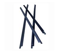 Exterior Outer Weatherstrip Compatible for Toyota Fortuner 2004-2015 Outside Window Glass Seal Door Belt Weather Strips Accessories Rubber