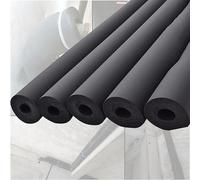 Exterior Pipe Insulation 50mm 63mm 76mm 90mm 110mm High Resilience Foam Insulation Tube, Rubber Tubular for AC Unit Insulation ( Size : T15mm X ID43mm X L1.7M )