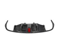 Exterior Rear Bumper Diffuser Lip Lower Spoiler Splitter W/Lamp Compatible For Porsche Macan 2014 2015 2016 2017 2018 2019 2020 2021