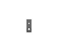 exterior safety plate for swing door lock/garage