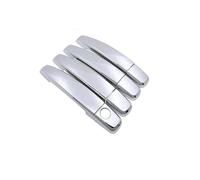 Exterior Scratch Protective Decor Replacement for Vauxhall for Opel for Corsa D S07 for Viva 2013 2012 2006~2014 2011Car Door Handles Covers(1 Keyhole No Button1)(1 Keyhole No Button2)
