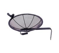 Exterior Seed - Durable Mounted Feeding Station, Pet Bird Food Tray, Wild Songbird Dining Rack, Compact Metal Mesh Holder | Space-Saving Porch Accessory For Small Species