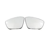 Exterior Side Reflective Glass Lens For Peugeot 2008 2013-2018 Heated for Base Mirror Glass With Side