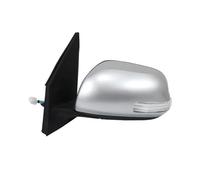 Exterior Side Wing Mirror Assembly Car Rearview Mirror Assembly For Toyota For RAV4 2010-2013 Door Side Complete Wing Mirrors Electric Folding Turn Signal(9 wire Silver Left)
