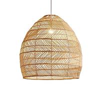 Exterior Wall Lanterns Hand-Woven Rattan Wicker Lantern Chandeliers Rattan Pendant Lamp Hanging Lamp Home Cafe Restaurant Hand Lamp Retro Industrial Bedroom Bedside Lighting E27