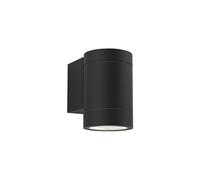 Exterior Wall Light, Aluminium, 6 W, Textured Black