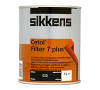 Exterior Wood Stain - Sikkens Cetol Filter 7 020 Ebony 1L