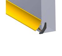 Exterior Wooden Door Rain Drip 850mm Long Gold