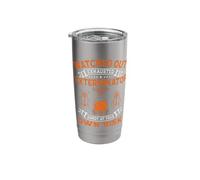 Exterminator Pest Control Eradicator Exhausted Terminator Stainless Steel Insulated Tumbler