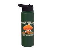 Exterminator Pest Control Eradicator Spider Problem Stainless Steel Insulated Water Bottle