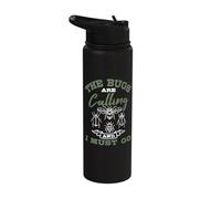 Exterminator Pest Control Eradicator Terminator Practitioner Stainless Steel Insulated Water Bottle