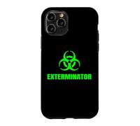 Exterminator Pest Control Technician Cool Biohazard Symbol Case for iPhone 11 Pro