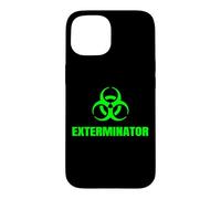 Exterminator Pest Control Technician Cool Biohazard Symbol Case for iPhone 15