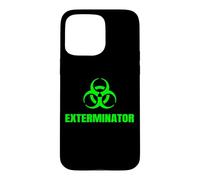 Exterminator Pest Control Technician Cool Biohazard Symbol Case for iPhone 15 Pro Max