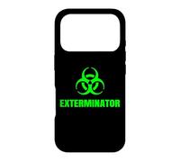 Exterminator Pest Control Technician Cool Biohazard Symbol Case for iPhone 17 Pro
