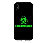 Exterminator Pest Control Technician Cool Biohazard Symbol Case for iPhone XS Max
