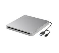 External 3D Blu Ray DVD Drive,USB 3.0 and Type-C Blu Ray CD DVD Drive Player Ultra Slim Slot-in CD DVD