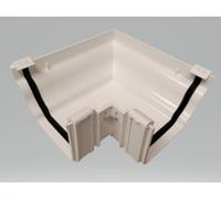 External Angle (90 deg) RCA51 for Use with Marley Classic guttering System (White)