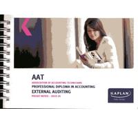EXTERNAL AUDITING - POCKET NOTES