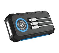 external battery power bank,SunCharge Pro 20000mAh Solar Power Bank IPX5 Waterproof with Wireless Charger & Flashlight,Solar Charging & 3.5A Fast Charge Essential for Camping, Hiking & Emergency Kits