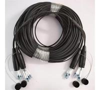 External Cable Fibra Optica Connector LC UPC, SC UPC, Single Mode, 2/4/6/8 Core, with Protective Cover, 300m, 350m (SC UPC 4-core 350m)