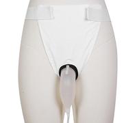 External Catheter for Men, Urinal Pee Holder, Urine Collector Made of Silicone, Reusable Urine Bag, with Pee Catheter Channel, for Men, Elderly, Bedridden Patients with Urinary Incontinence