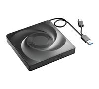 External CD/DVD Drive Burner, CD ROM DVD Player Portable CD Reader