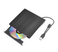 External CD/DVD Drive,CD ROM Reader Writer Disk Duplicator Portable for PC Laptop Desktop MacBook Mac Windows 7/8.1/10 Linux OS