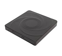 External CD DVD Drive Enclosure, 5Gbps Ultra Slim Plug and Play External Optical Disc Drive Enclosure Kit Multifunction Integrated Design for Laptop (E)