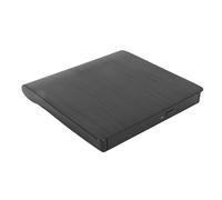 External CD DVD Drive,USB3.0 High Speed Burner Reader Writer,Multifunctional DVD Player for Laptop PC for Windows for OS X (Black)