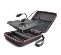 External CD/DVD Drive With Storage Case, USB 3.0 DVD Reader +/-RW-Rome, Compatible With Laptop, Desktop Mac, Windows 11/10/8/7