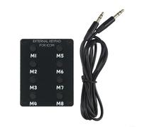 External Control Keyboard Compatible with For ICOM Transceivers Focused on Easy Navigation