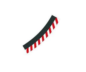 External Curbs For Elevated Curves (6) Terminals (2) Slot Car Accessories