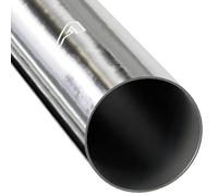 External Diameter 19mm x Internal Diameter 15.8mm Aluminium Round Tube Polished 1 Metre