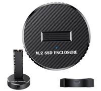 External Drive Enclosure | 10Gbps Plug and Play Portable Hard Drive Enclosure - for Computer, Laptop, Mobile Device, Data Transfer and Media Storage