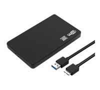 External Drive Enclosure Data Storage Device Box | Backup Hard Drive Protector for Professionals Video Editors Students Tech Enthusiasts Office Photographer Content Creators