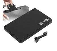 External Drive Enclosure Data Storage Device Box | Hard Disk Protector Case for Gamers Video Editors Content Creators Students Tech Enthusiasts Photographer Office Travel