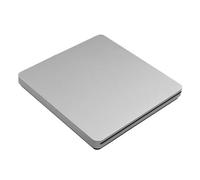 External DVD Drive USB 2.0 Portable CD +/-RW Burner Clear Picture Quality Stable Audio(Silver)