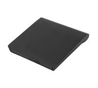 External DVD Drive USB C, Slim Dual Interface CD DVD RW Burner Rewriter Reader for Laptop Desktop ABS Portable 5Gbps Plug and Play Enclosure 12.7mm 9.5mm