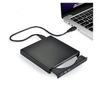 External DVD Optical Drive USB 2.0 CD/DVD-ROM CD-RW Player CD Burner Slim Portable Reader Recorder(Nero)