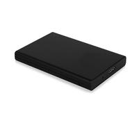 External enclosure 2.5" for HD/SSD, USB 3.0 connection, compatible with various operating systems, ideal for portable storage and backup.