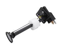 External Fuel Tank Gauge for 12L 24L, Durable Plastic Fuel Indicator Meter with Easy Installation, Boat Fuel Level Gauge for Outboard Motor Tanks