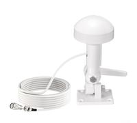 External GPSMAP Antenna With Bracket And 5M Cable, Waterproof Marine GPS Receiver For Garmin GPSMAP, High-Gain Marine GPS Antenna For Boat Navigation
