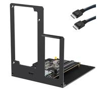 External GPU Dock Station, Only Compatible with OcuLink Interface Graphics Dock Station, Mini eGPU Enclosure for NVIDIA/AMD PCIE, Support ATX Power Supply (Black)