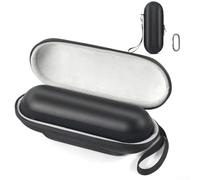 External Hard Drive Case for Speakers for Shockproof Organiser Case with Power Supply Compartment Portable Universal Case Black 9.5 x 3.2 x 3.5 Inches