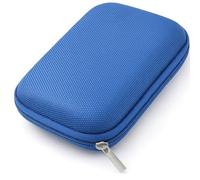 External Hard Drive Case - Protective Carry Case for 2.5 Inch Portable Hard Drive & SSD, Fits WD My Passport, Elements, Seagate Expansion, Toshiba Canvio, Samsung T7, SanDisk - Cable & SD Card Pocket