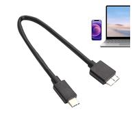 External Hard Drive Cord - 5Gbps USB 3.1 Type-C To B Cable, High Speed Data Transfer Charging Cord | 5TB Expansion Hard Drive Cable For Various Type C Devices External